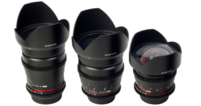 Samyang set objektiva
